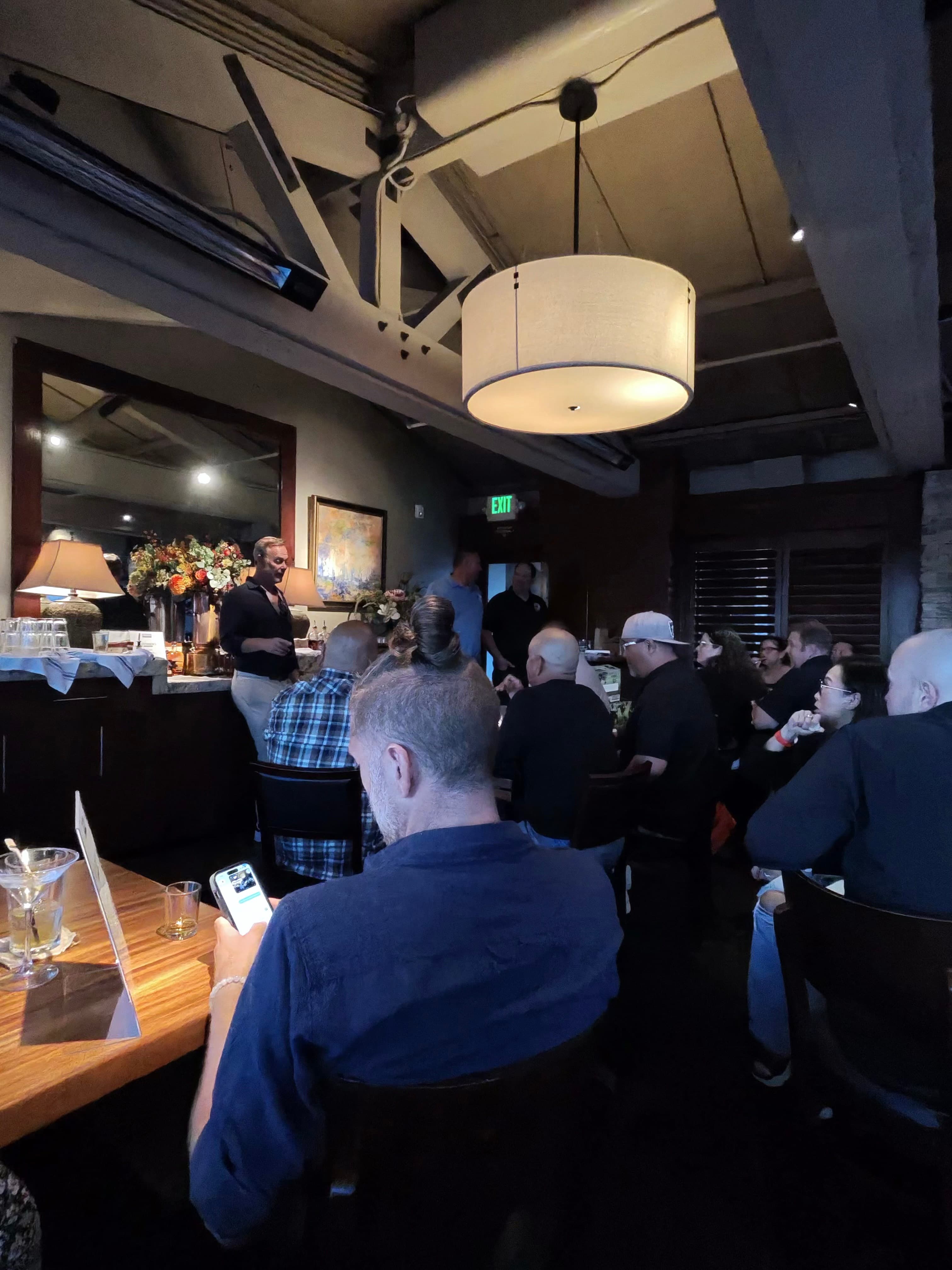 Dinner with Trey Zoeller — Jefferson's Bourbon photo 3